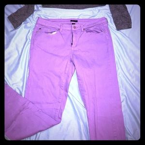 Lilac/lavender jeans